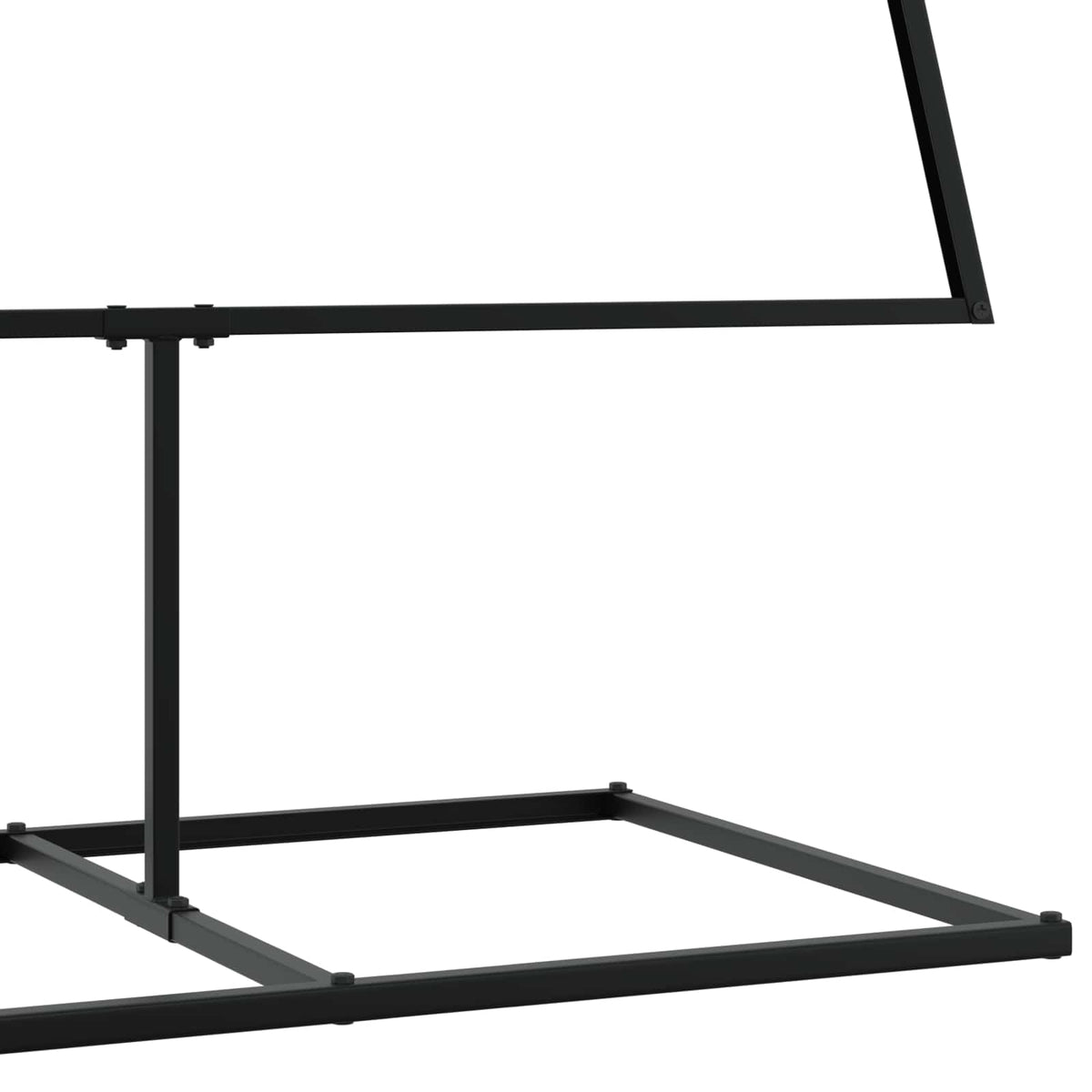 Metall julgran KUOPIO 180 cm Metall Svart