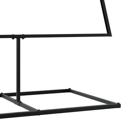 Metall julgran KUOPIO 210 cm Metall Svart