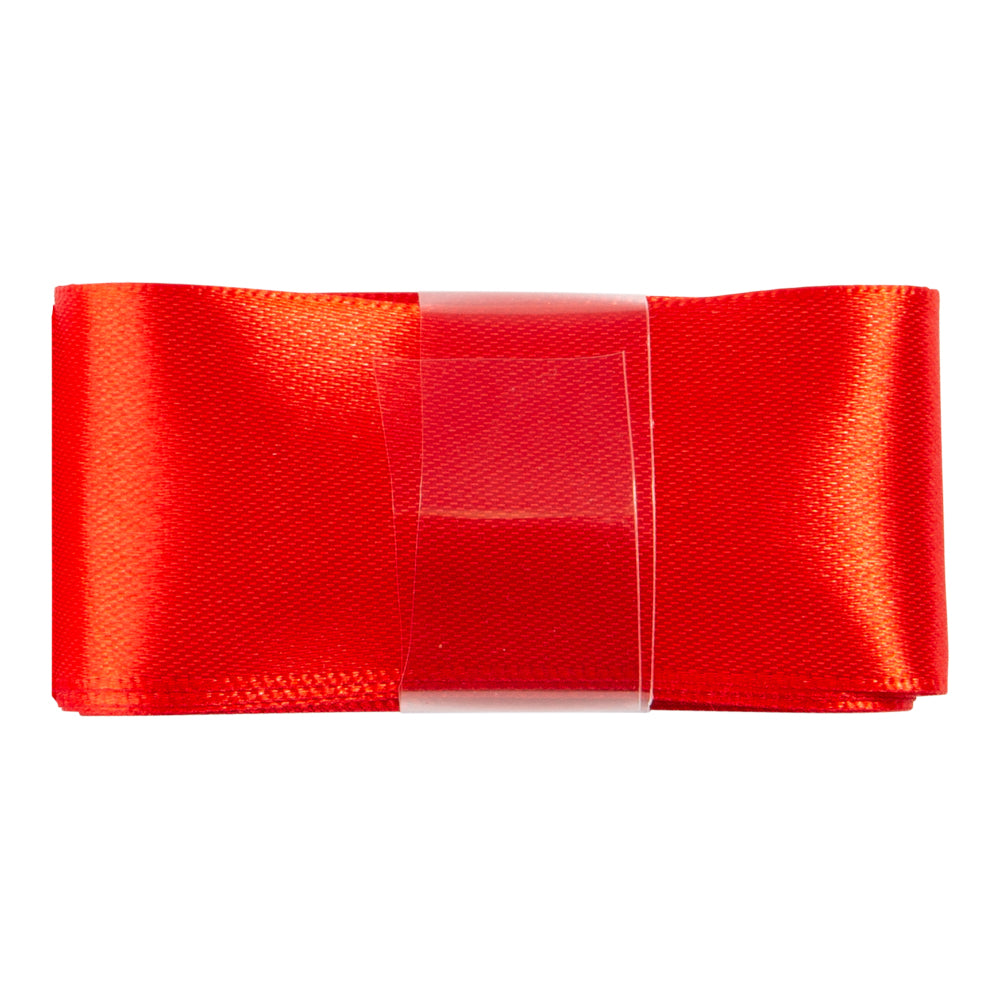 Rött Lucia-sidenband 3,8 CM x 2,5 M – Julgiganten AB