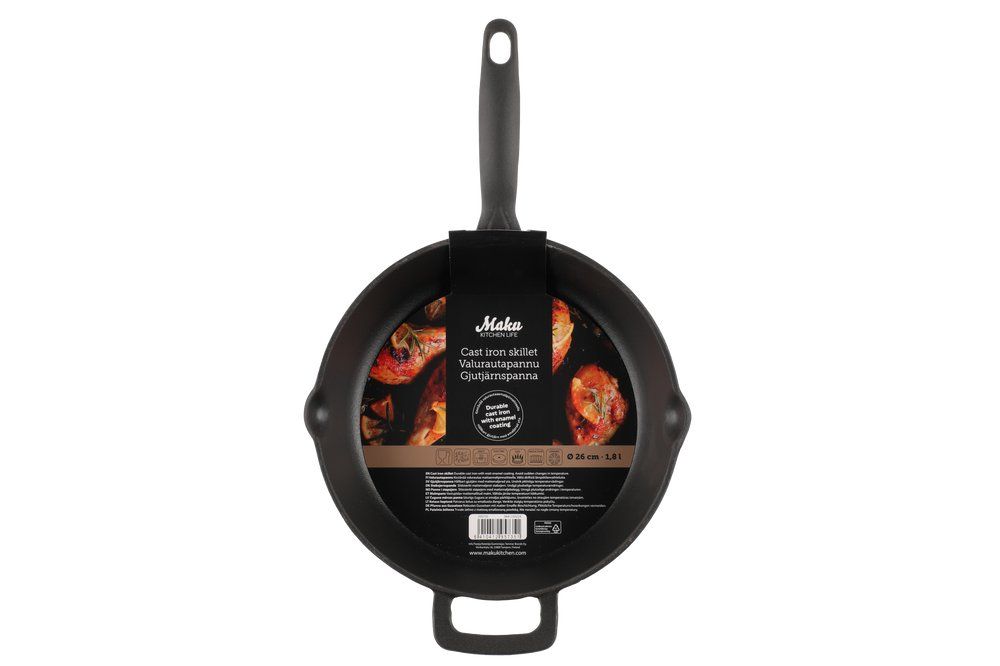 Gjutjärnsstekpanna 26 cm
