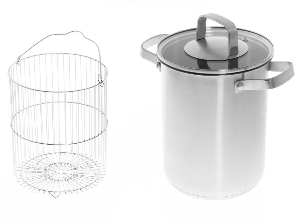 Sparriskastrull, stål 4 L