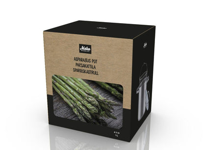 Sparriskastrull, stål 4 L