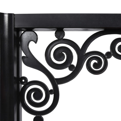 Wall lantern with lamp and Santa Claus red 40x27x45 cm