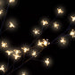 Juleträd 220 LED körsbärsblommor varmvitt ljus 220 cm