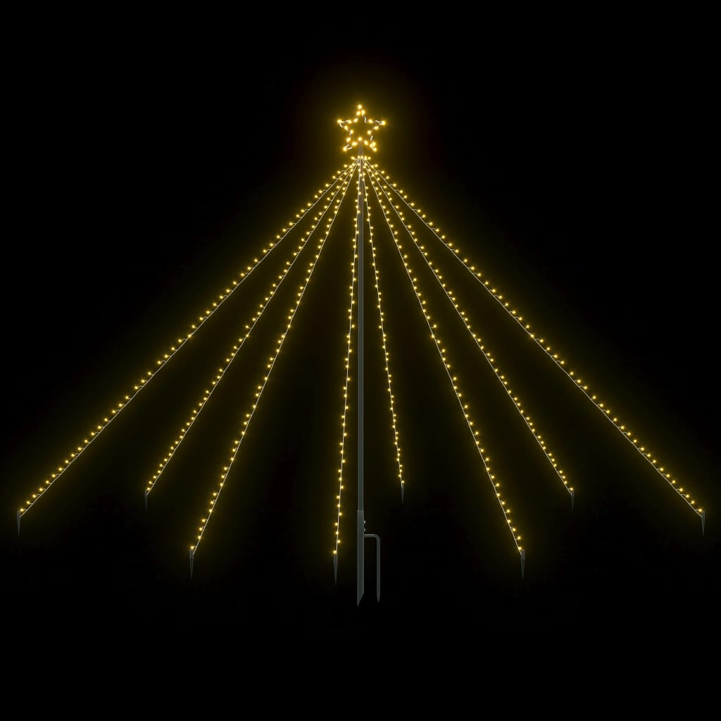 Julgran LED inomhus/utomhus 400 lysdioder 2,5 m