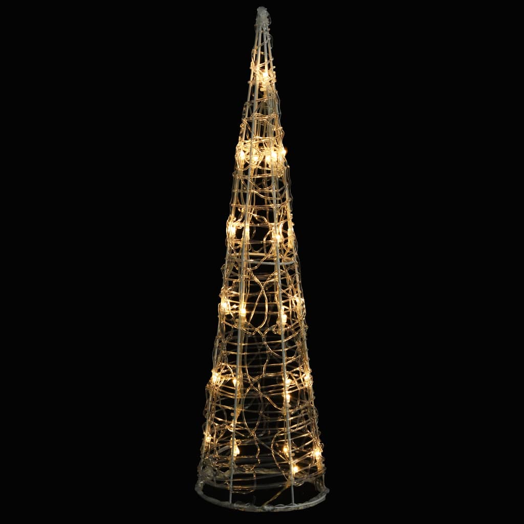 Ljuskon LED pyramid akryl varmvit 60 cm