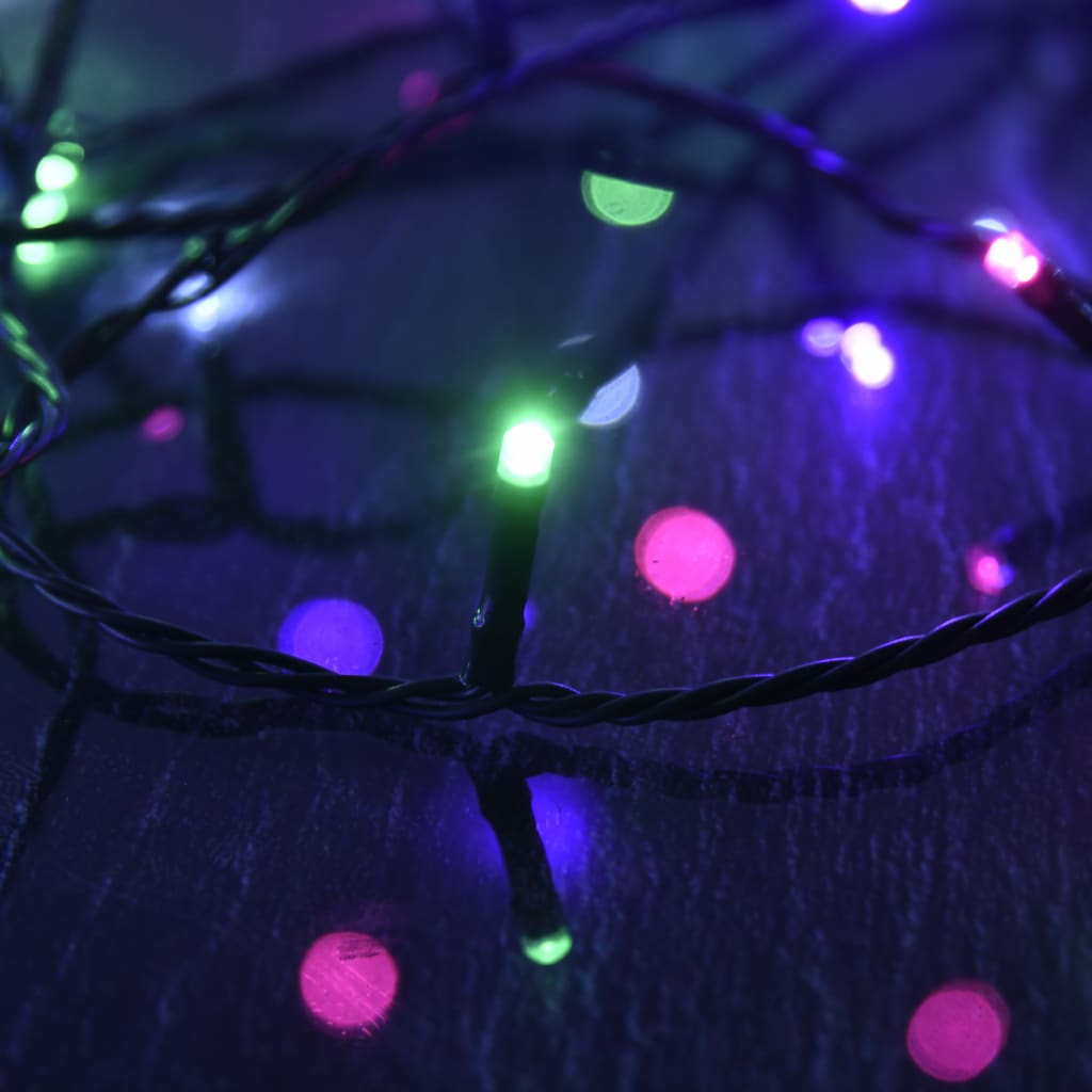 Light string with 400 LED multicolored pastel 40 m