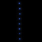 Ljusslinga med 1000 LED blå 100 m