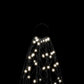 Julgran på flaggstång kallvit 3000 LEDs 800 cm